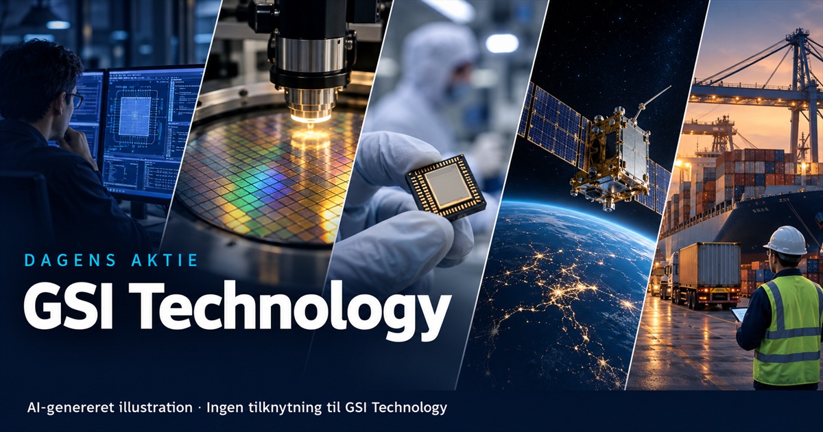 Illustration til analysen af GSI Technology