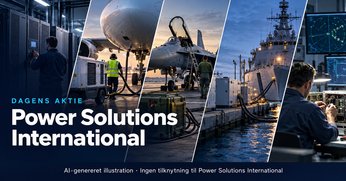 Illustration til analysen af Power Solutions International