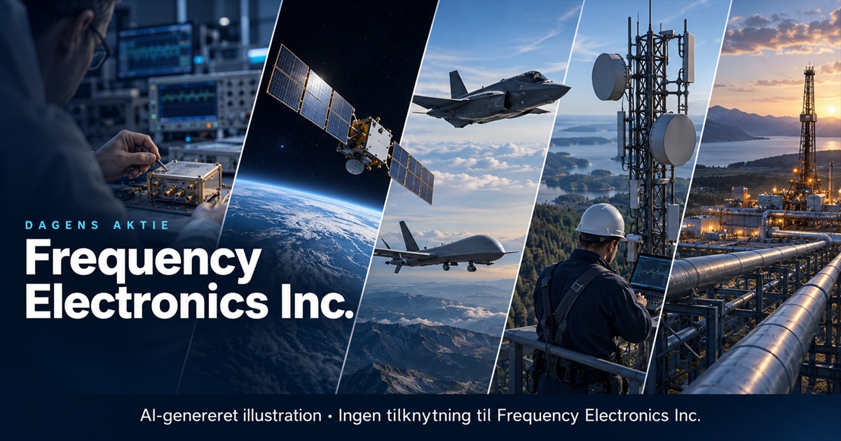 Illustration til analysen af Frequency Electronics Inc.