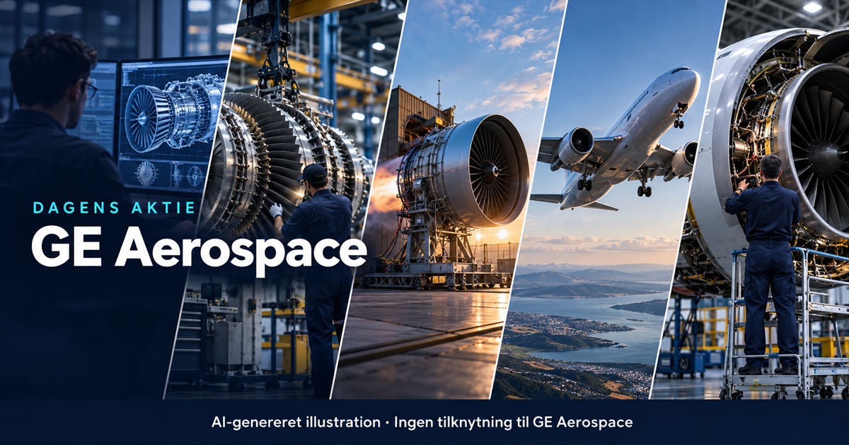 Illustration til analysen af GE Aerospace