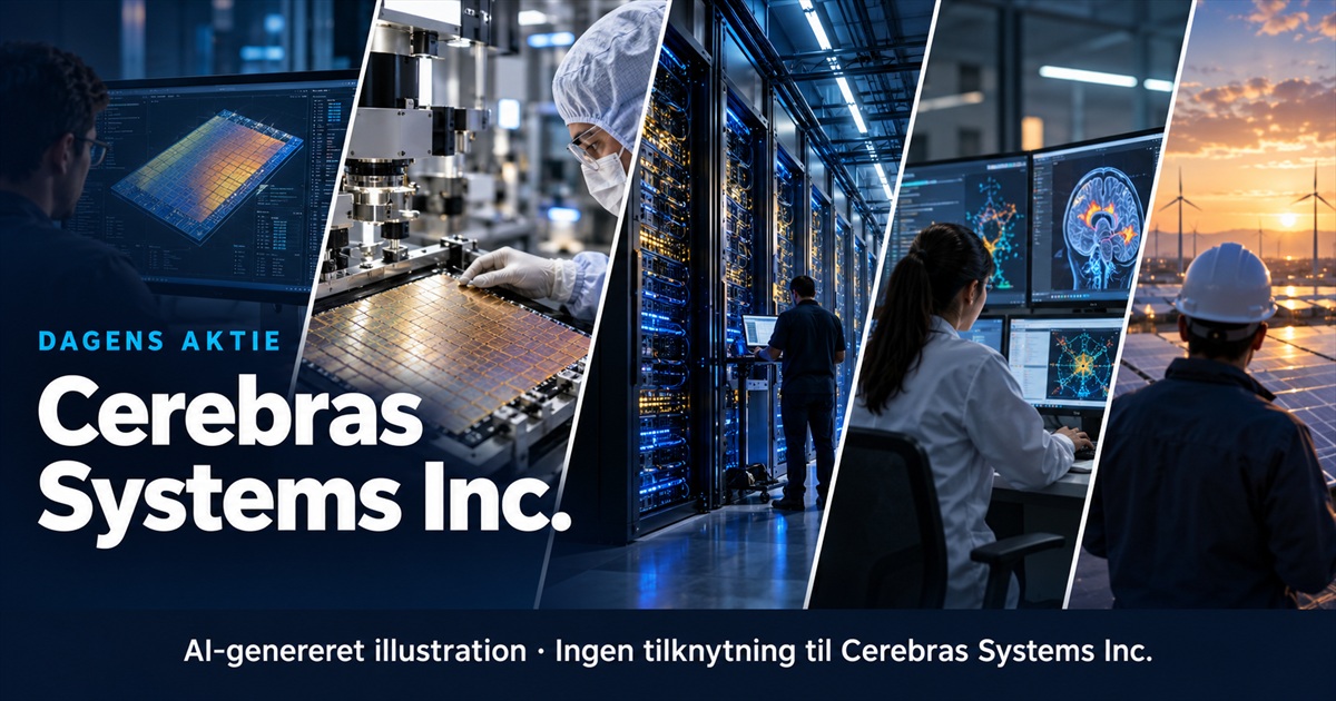Illustration til analysen af Cerebras Systems Inc.