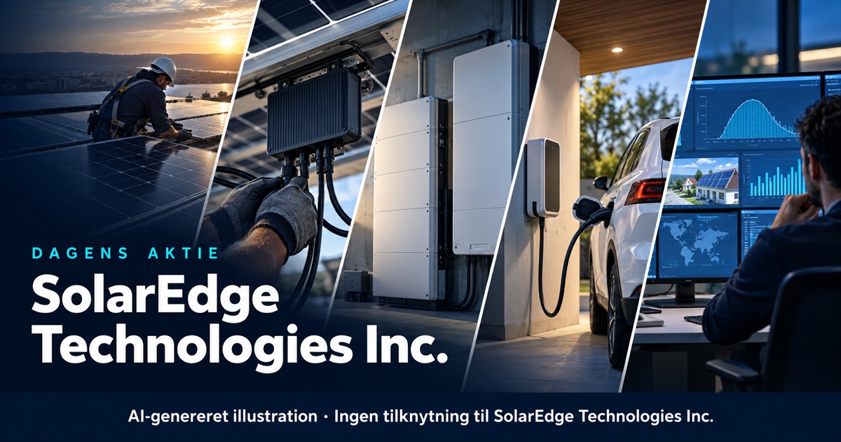 Illustration til analysen af SolarEdge Technologies Inc.