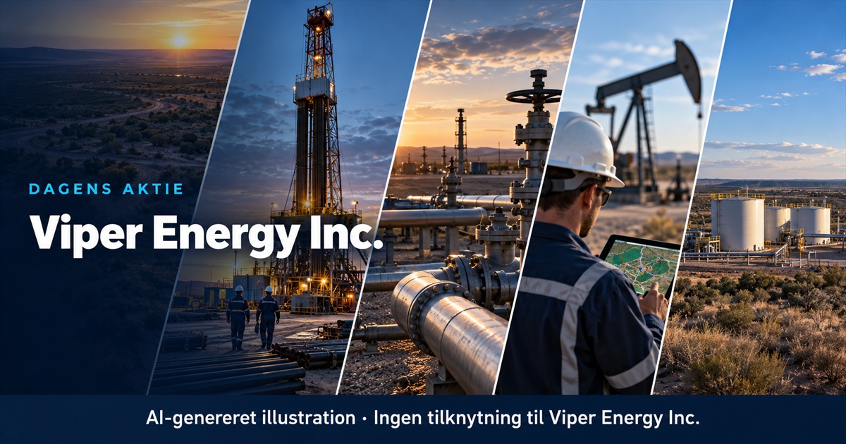 Illustration til analysen af Viper Energy Inc.