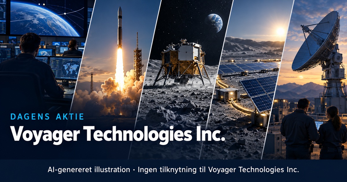 Illustration til analysen af Voyager Technologies Inc.