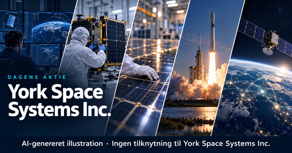 Illustration til analysen af York Space Systems Inc.