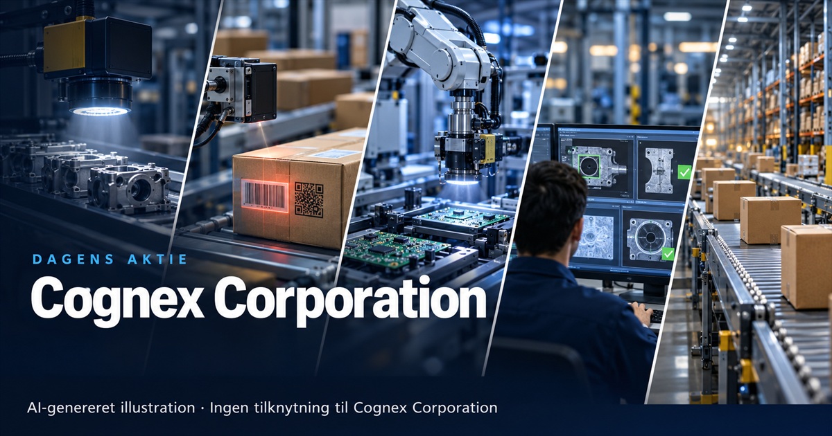 Illustration til analysen af Cognex Corporation