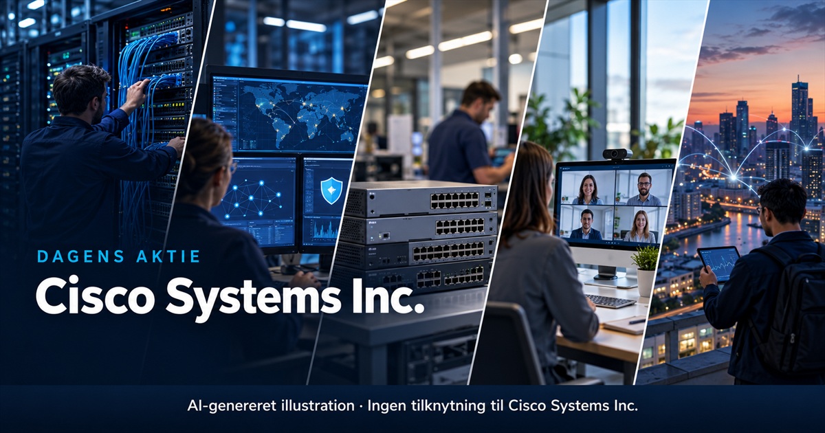 Illustration til analysen af Cisco Systems Inc.