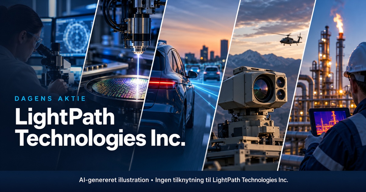 Illustration til analysen af LightPath Technologies Inc.