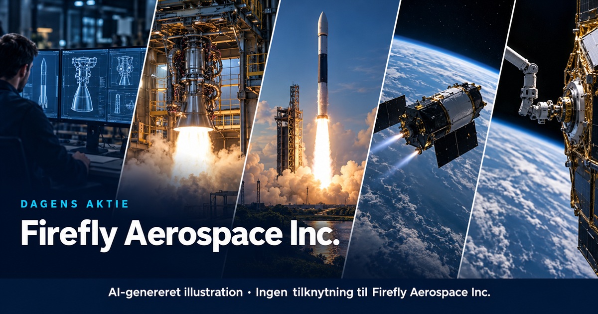 Illustration til analysen af Firefly Aerospace Inc.