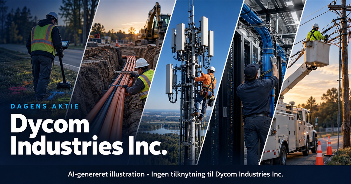 Illustration til analysen af Dycom Industries Inc.