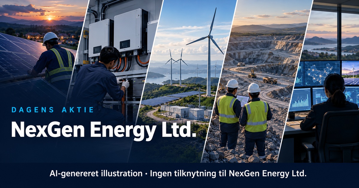 Illustration til analysen af NexGen Energy Ltd.
