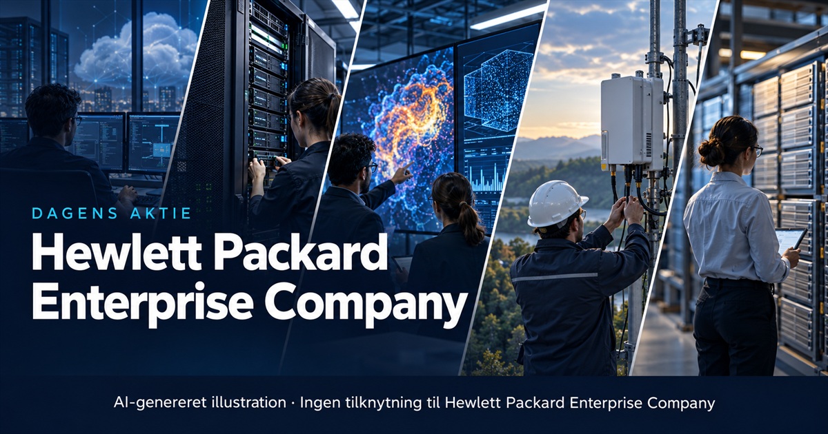 Illustration til analysen af Hewlett Packard Enterprise Company