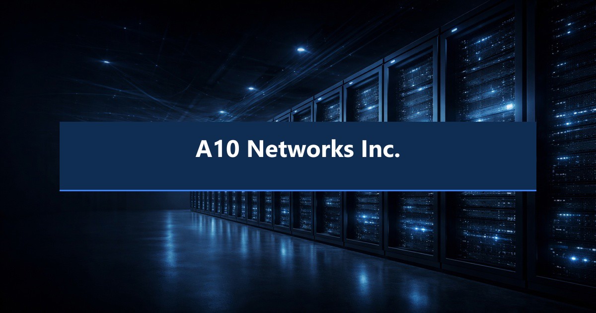 Illustration til analysen af A10 Networks Inc.