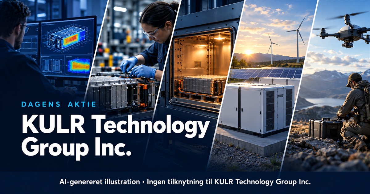Illustration til analysen af KULR Technology Group Inc.