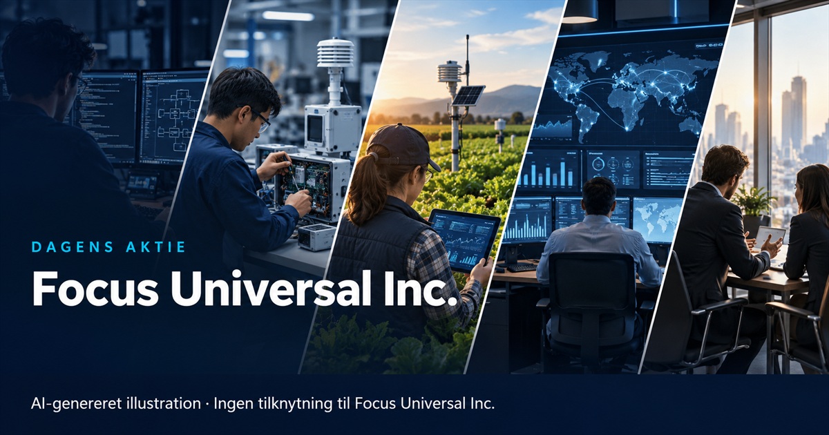 Illustration til analysen af Focus Universal Inc.