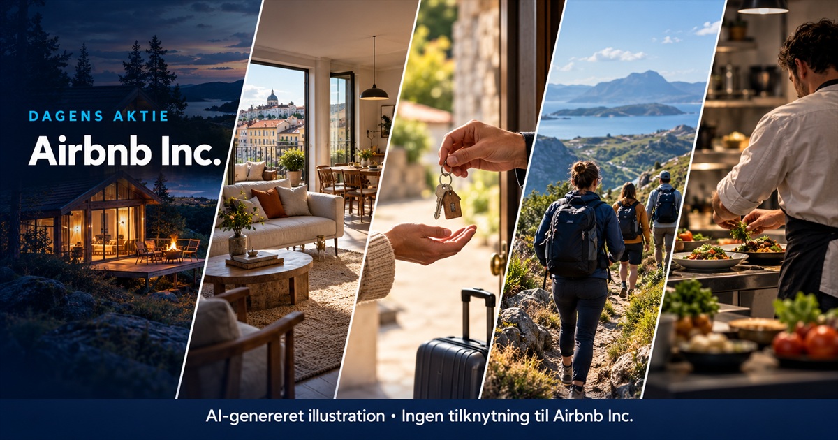 Illustration til analysen af Airbnb Inc.