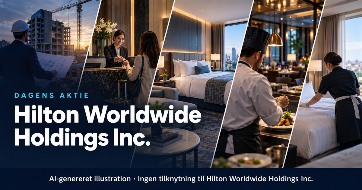 Illustration til analysen af Hilton Worldwide Holdings Inc.