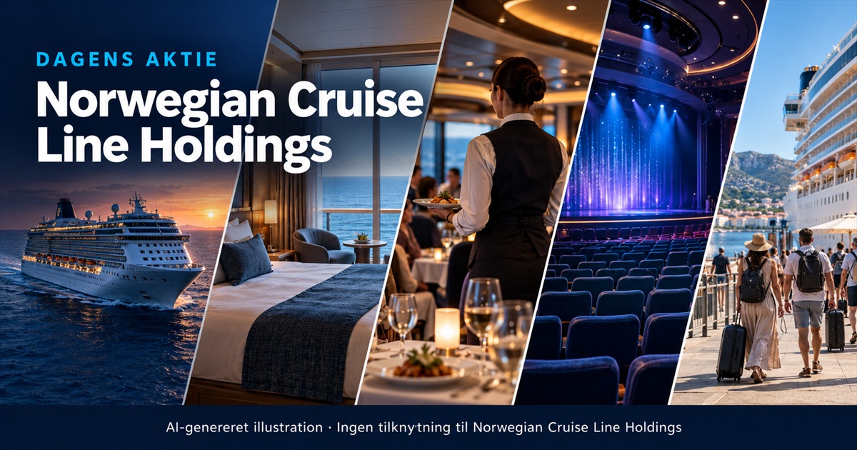 Illustration til analysen af Norwegian Cruise Line Holdings