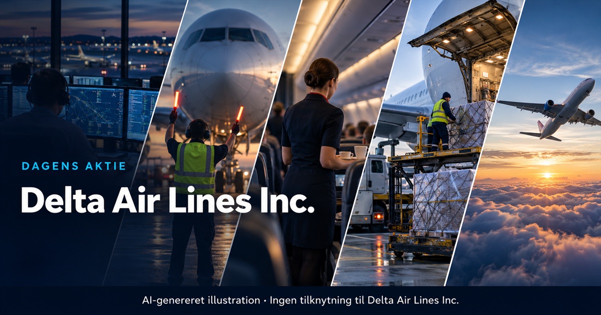 Illustration til analysen af Delta Air Lines Inc.
