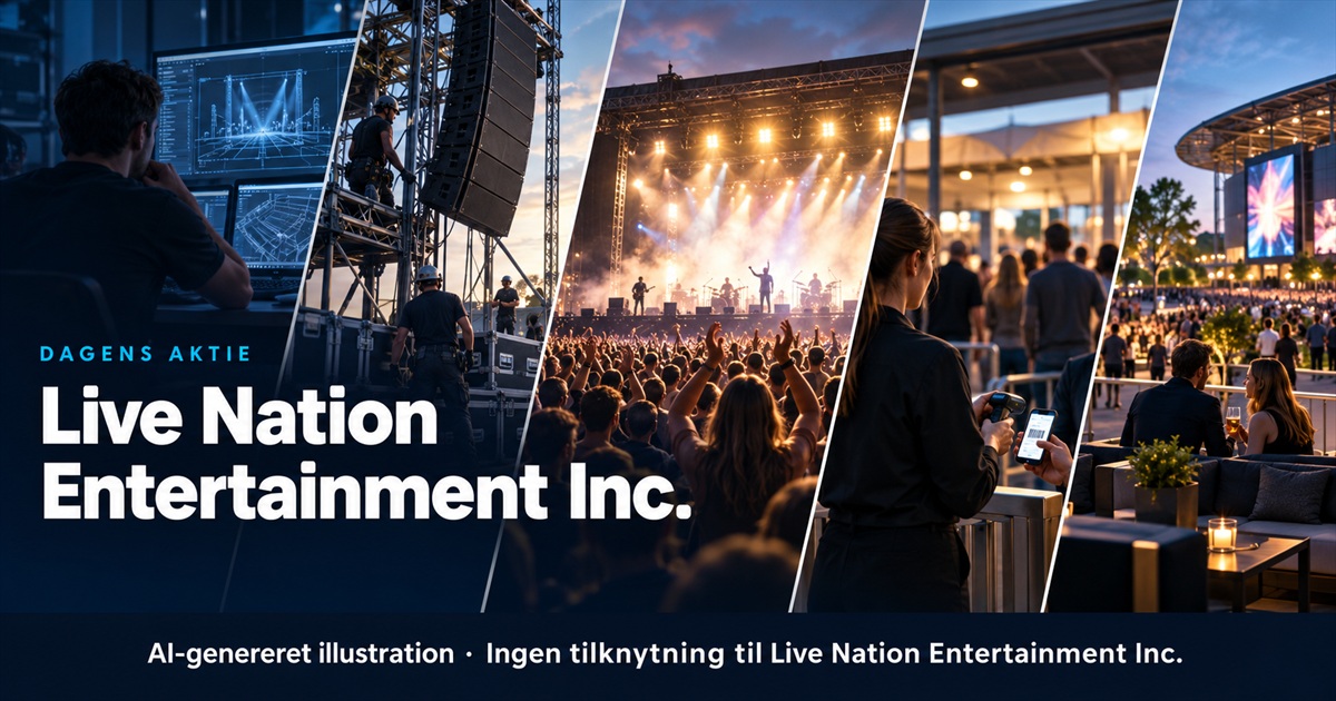 Illustration til analysen af Live Nation Entertainment Inc.